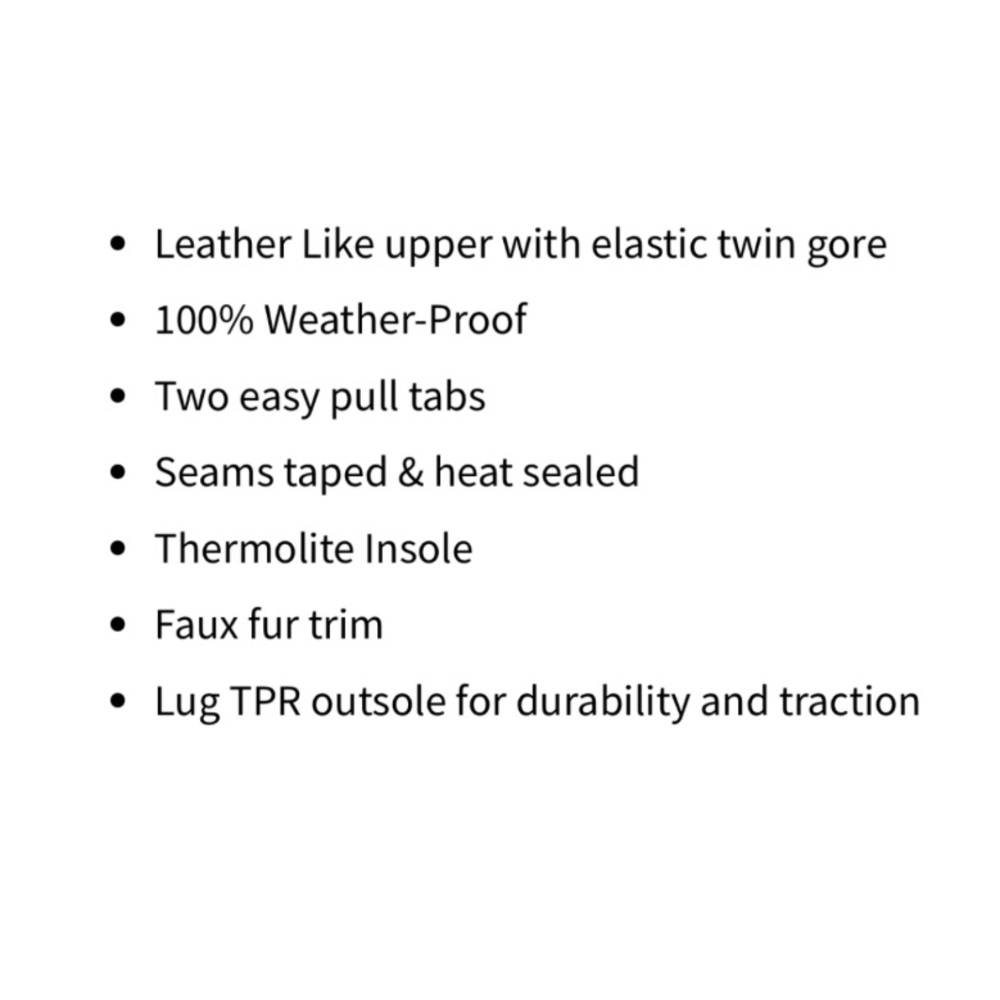 New! Aquatherm Meena Black Ankle Winter Boots | 10 - Picture 14 of 14